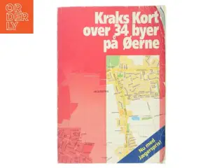 Kraks Kort over 34 byer på Øerne (Bog)