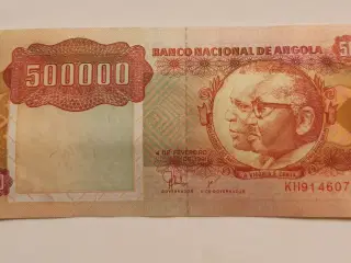 ANGOLA 500.000 KWANZAS 1991