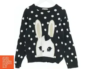 Børne sweatshirt med kaninmotiv fra H&M (str. 128)