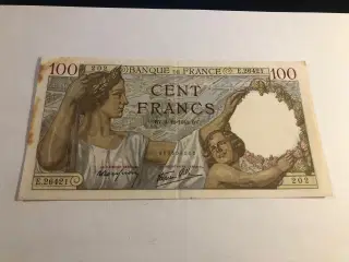 100 cent francs 1941 France