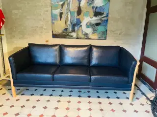 3-personers lædersofa