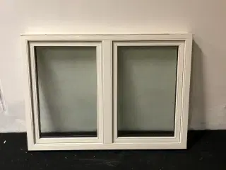 Idealcombi sidehængt vindue træ/alu 1563x123x1123 mm, højrehængt, hvid