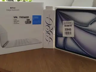iPad Air, Magic Keyboard og Apple Pencil pro
