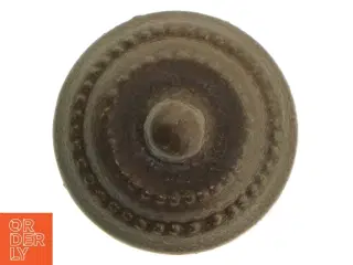 VINTAGE Keramik krukke med låg (str. 15 cm)