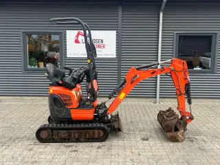 Kubota U10-3 SL med udskudsarm