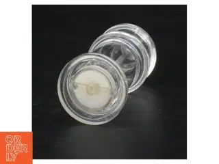 Gennemsigtig peberkværn i glas og plast fra Mason And Cole (str. 14 x 6 cm)