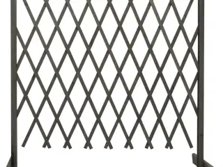 Espalier til haven 180x100 cm massivt fyrretræ grå