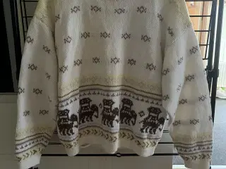 Hjemmestrikket bluse