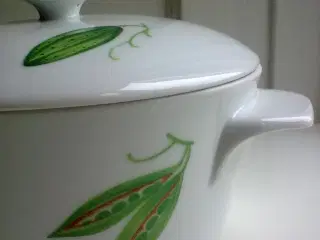 Dansk Design bordfad ovnfast & cocotte m låg RETRO