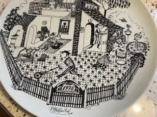 Bjørn Wiinblad - Imerco Jubilæums Platte 1978