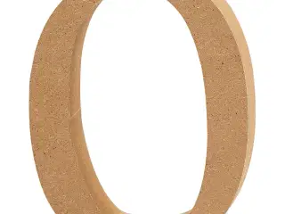 Tal, 0, H: 8 cm, tykkelse 1,5 cm, 1 stk.