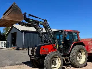 Valmet 6300 traktor med frontlæsser