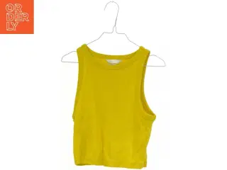 Gul tank top fra H&M (str. S)