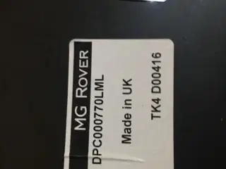 MG TF for kofanger