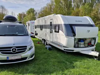 Hobby Prestige 720 KWFU (2021) 3 køjer, ac, mover 