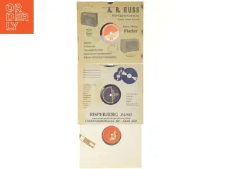 Vintage vinylplader (str. Ø 25 cm)