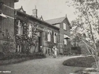 Gammel postkort Vestbirk Højskole