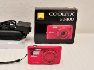 Nikon Coolpix S3400