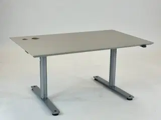 Hæve-/sænkebord 120x80 - Linak (Grå)