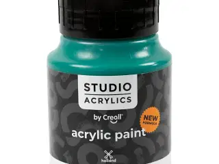 Creall Studio Akrylmaling, dækkende, phtalo green (52), 500 ml/ 1 fl.