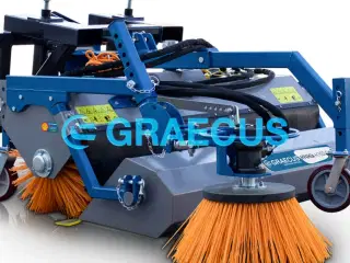 Graecus H225-P kost med opsamler