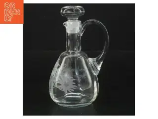 Glaskaraffel slotsholmsglas (str. 13 cm)