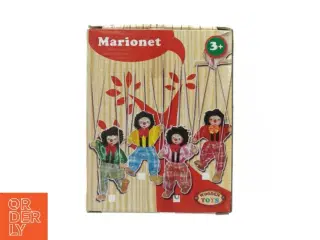 Marionetdukke (str. Totallængde 41 cm)