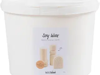 Soyavoks, Til fritstående lys, creme, 5kg/ 1 pk.