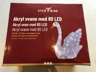 Akryl svane i æske