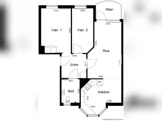 Sjælden lys lejlighed i Kbh m. altan og kæledyr tilladelse