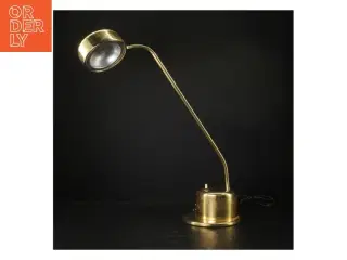 Messing lampe fra Happy Light (str. H. 50. cm. ø. 14 cm)