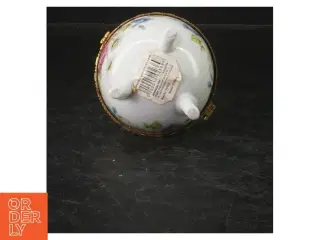 Porcelænsæg med blomster fra Tiger (str. 13 cm)