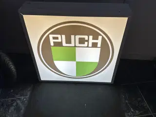 Puch lysskilt