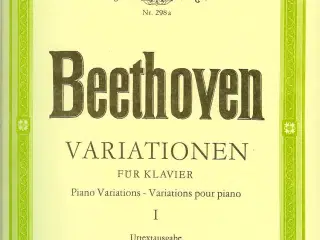 Beethovens variationer for klaver II. - node