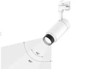 Led spots til 3 faset skinne