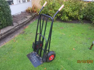 1 stk Kraftig Sækkevogn med luftgummihjul