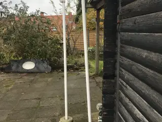 Parasolfod eller flagstænger