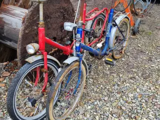 2 oldtids camping cykler 450. Samlet. 