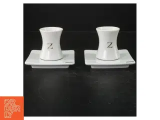 Zinzino kopper med underkop fra Zinzino (str. Tallerkener. 11 x. 11 cm. kopper. ø. 5 cm)
