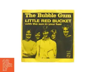 The bubble Gum Little red Bucket vinylplade