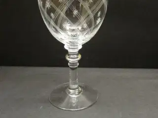 Kronborg Hvidvinsglas. H:125 mm.