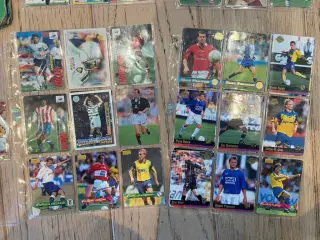 Gamle fodbold samle kort 