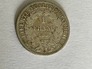 1 Franc France 1887