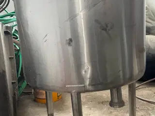 Rustfri stål tank/kar