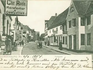 Sønderborg. Perlegade 1904