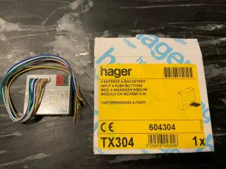 KNX 4 kanals inputmodul - hager
