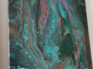 Indrammede Akrylmalerier i Fluid Art 30x40 cm