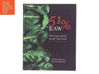 51% RAW af Ginda Hirsllund (Bog)