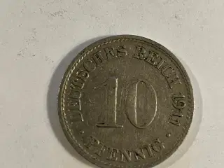 10 Pfennig Germany 1911