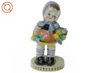 Figur af lille pige (str. 13 x 6 cm)